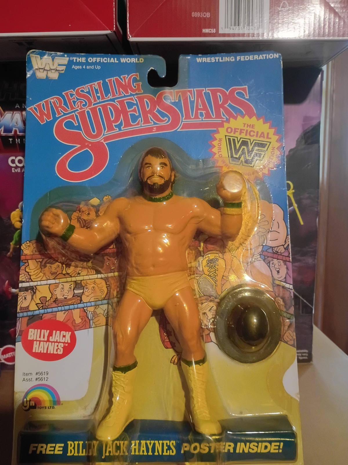 WWF Ljn Billy Jack Haynes su cartoncino
