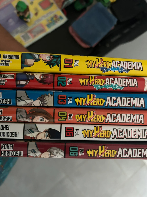 Livre my héroacadamia