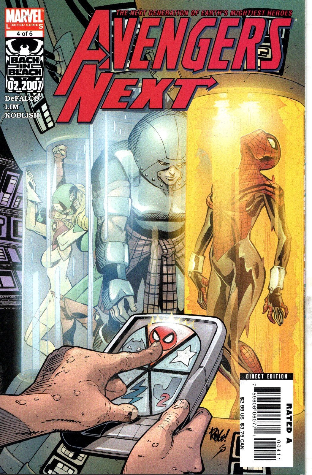 Avengers Next #4 fumetti Marvel quasi nuovi
