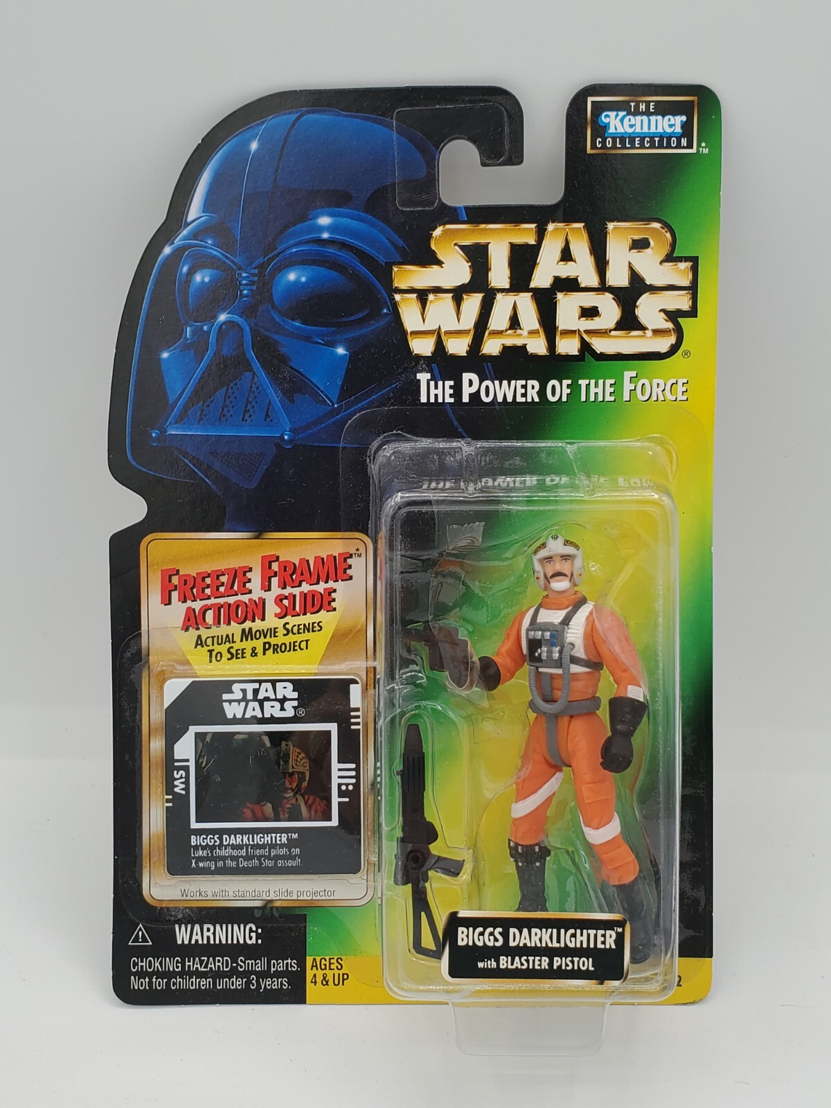 Star Wars Biggs Darklighter 1997 Power of the Force Freeze Frame POTF 3.75 Inch
