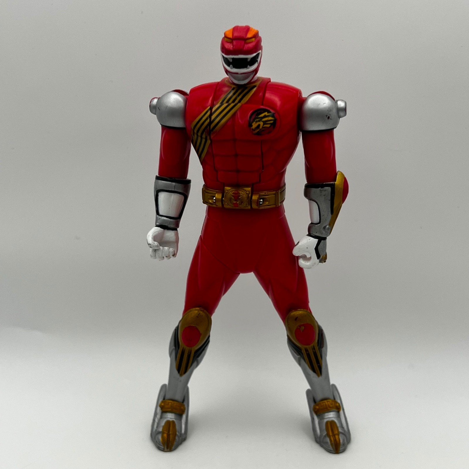 Modellino Power Rangers Wild Force Red Savage Battle Ranger 5,5" Bandai B8
