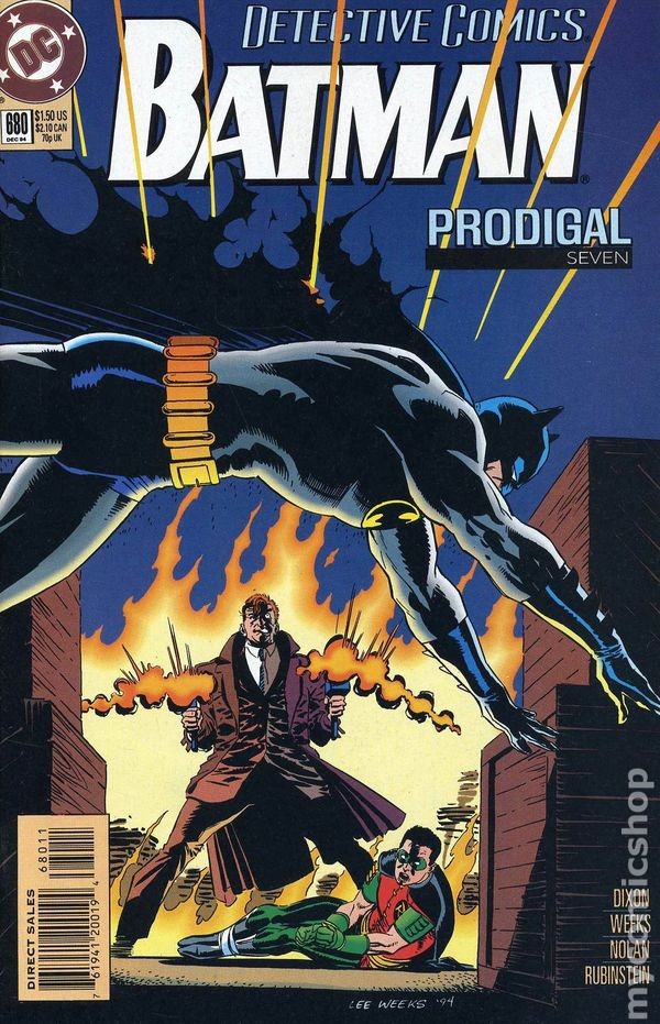 Detective Comics #680 VF 1994 immagine stock