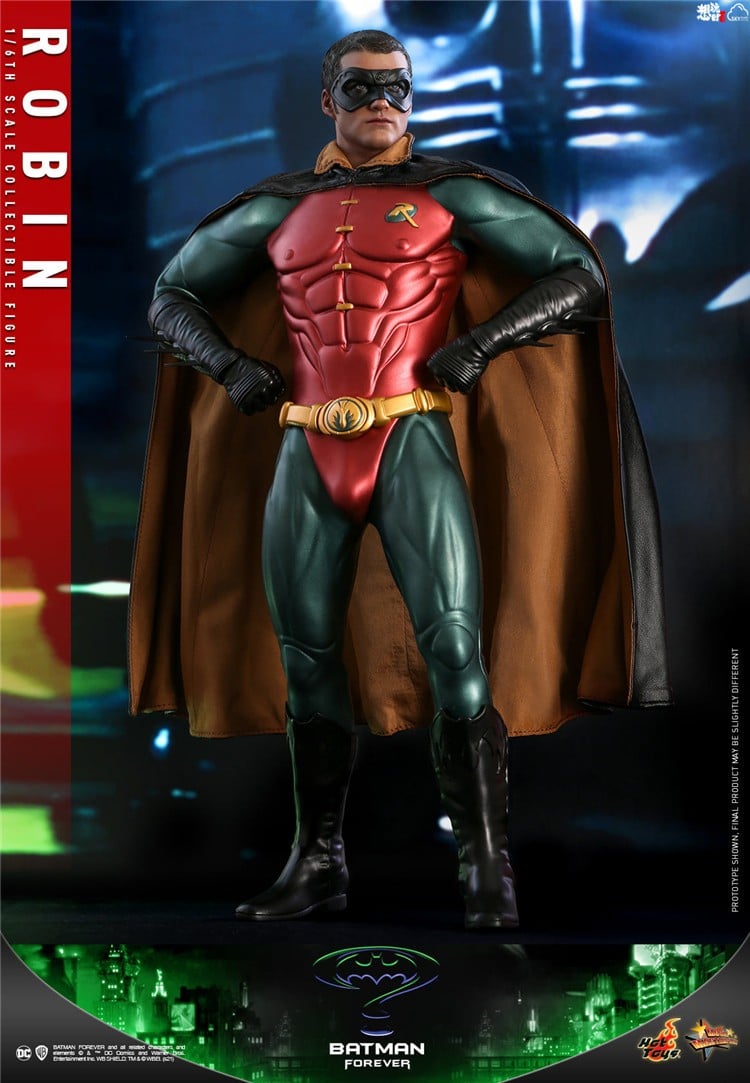 Hot HT MMS594 Modellino Robin Batman Forever scala 1/6 da collezione nuovo