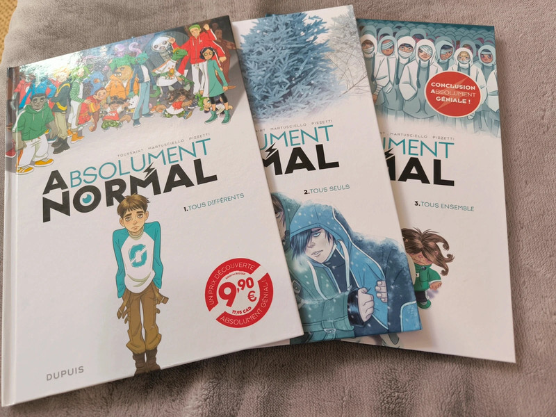 Absolument normal Lot tomes 1-2-3
