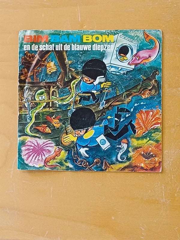 Bim Bam Bom en de schat uit de blauwe diepzee - Vinyl EP