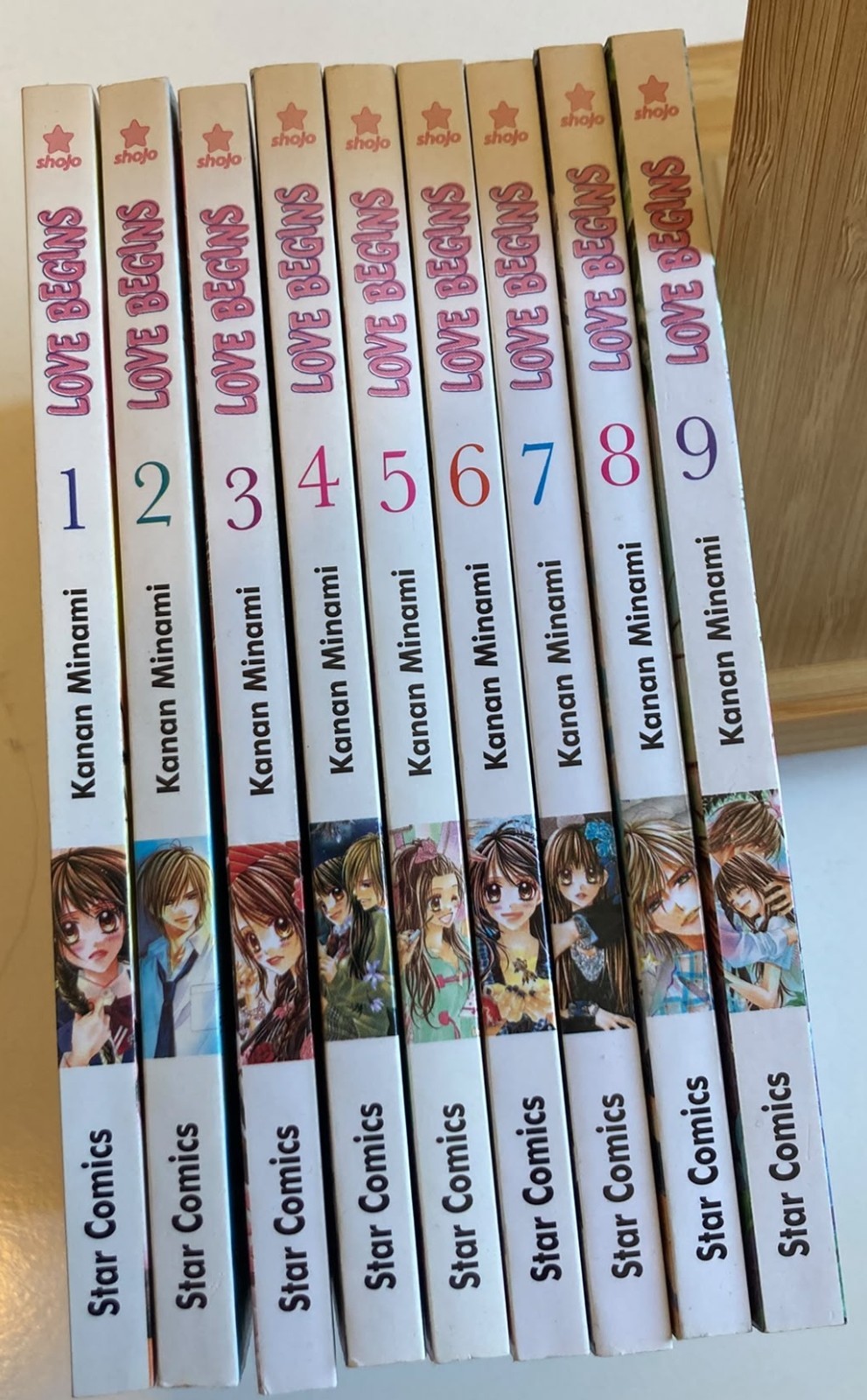 Love Begins - Kanan Minimami - sequenza completa 1-9 - Star Comics