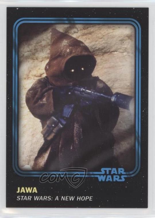 2016 Topps Star Wars Card Trader Physical Cards Blue Jawa #27 04ht