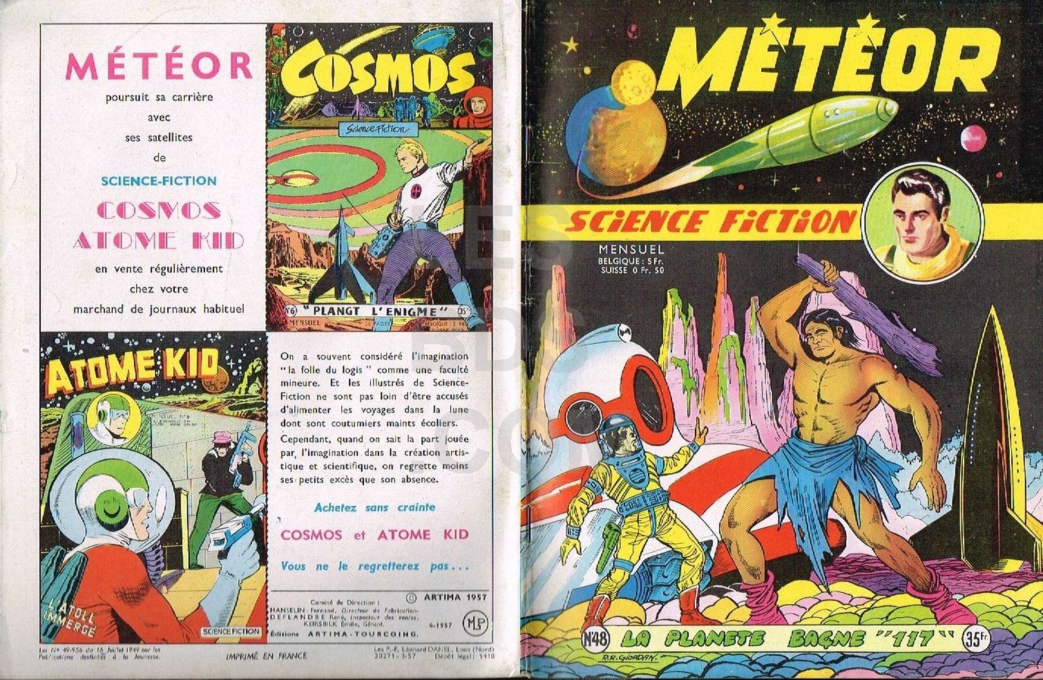 METEOR NUMERO 48  ARTIMA 1957