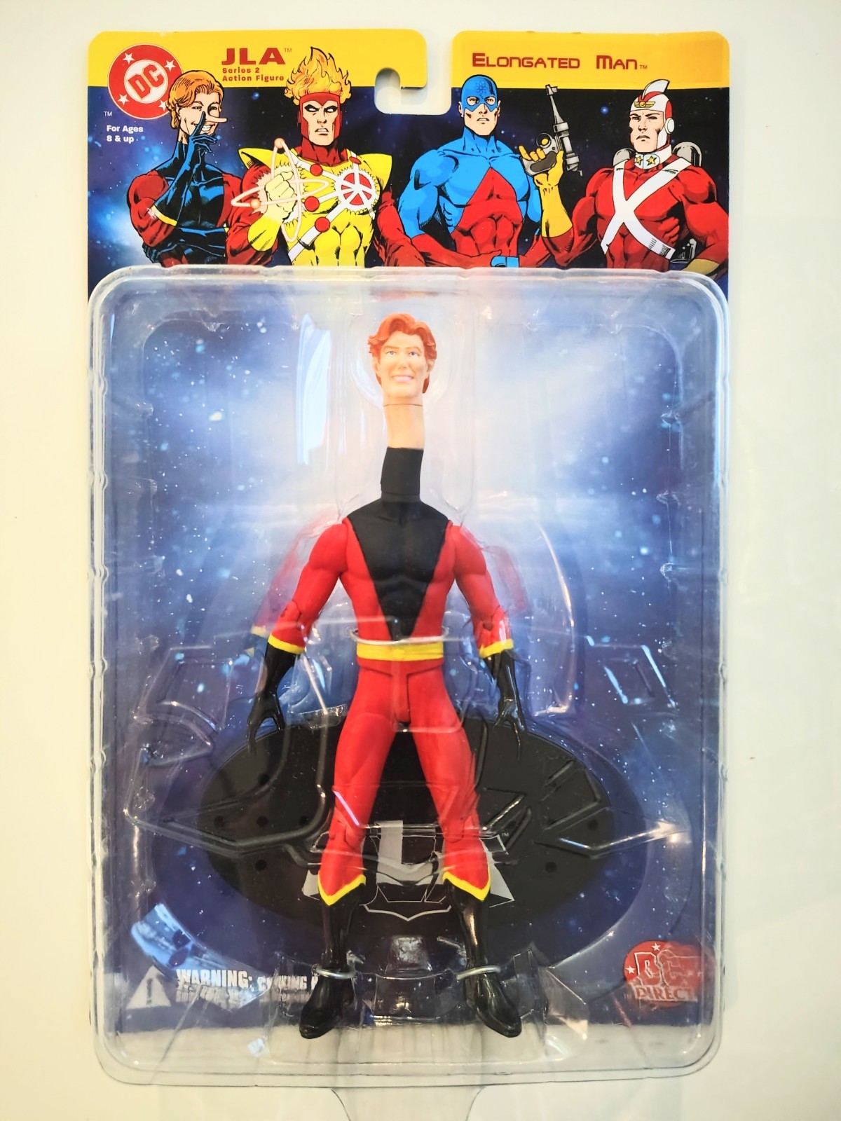 DC Direct Modellino Uomo Allungato Nuovo con scatola JLA Serie 2