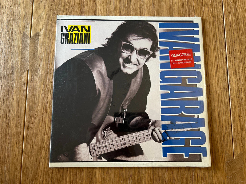 Vinile Ivan Graziani - Ivan Garage - ITA 1989 sigillato
