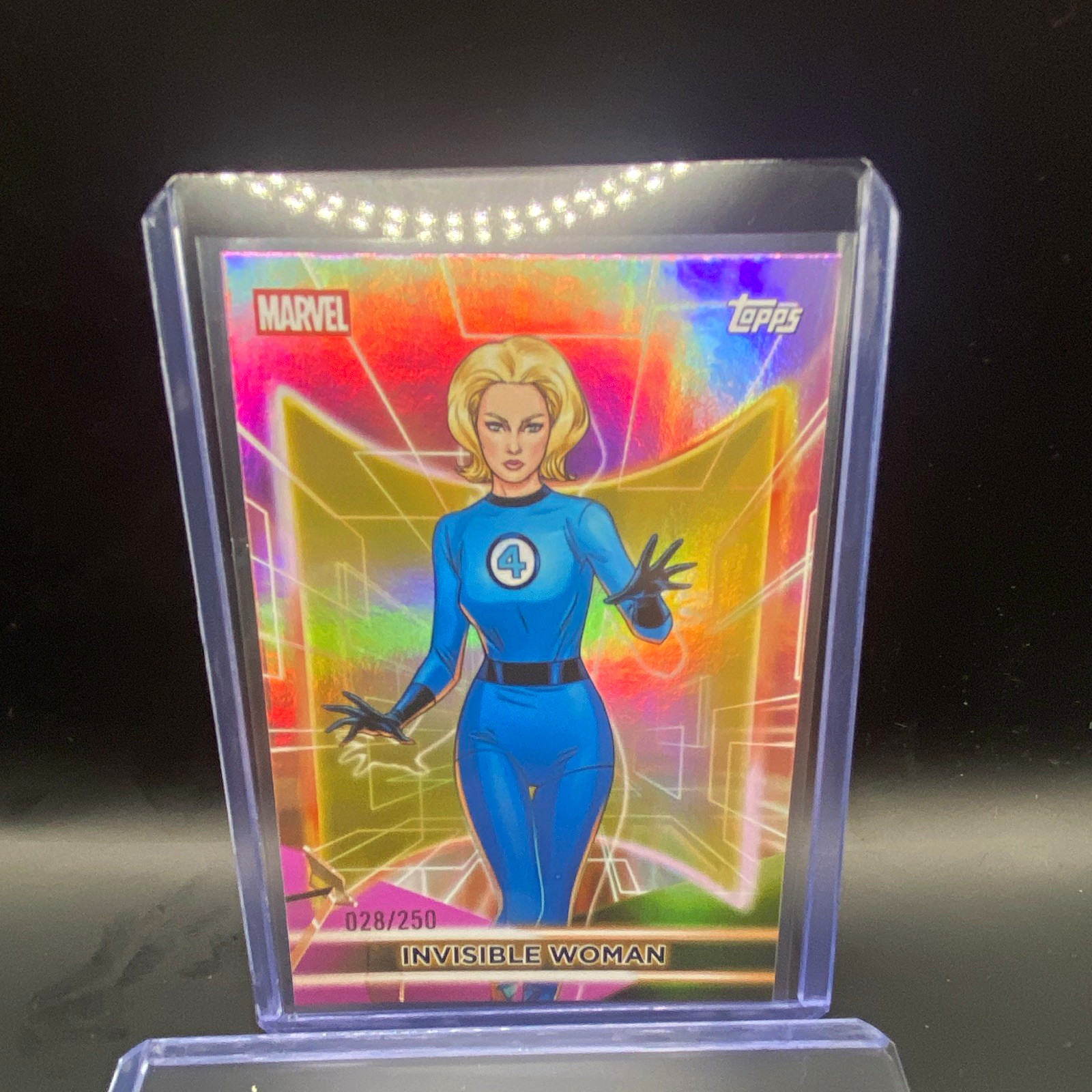 Topps 2023 Marvel Collect Invisible Woman #31 Serial Numbered 028/250