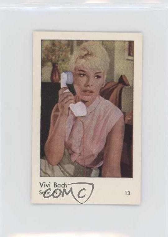 1962 Dutch Gum Serie N Vivi Bach #13 1md