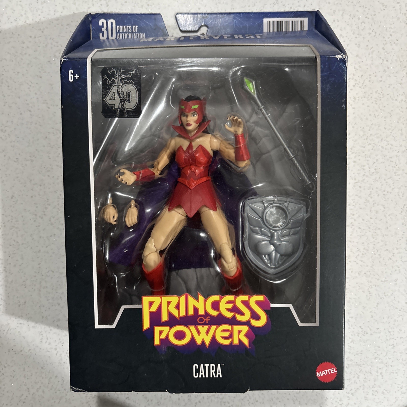 Masterverse Catra Masters of the Universe Mattel 2022 MOTU Principessa del Potere