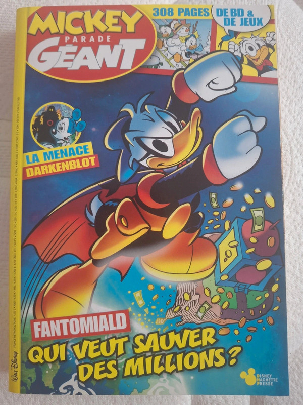 Livre Mickey parade geant numero 349