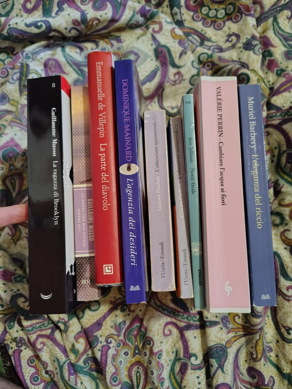 9 libri narrativa francese