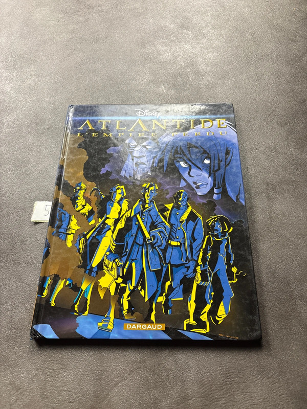 Bande dessinée Atlantide l’empire perdu