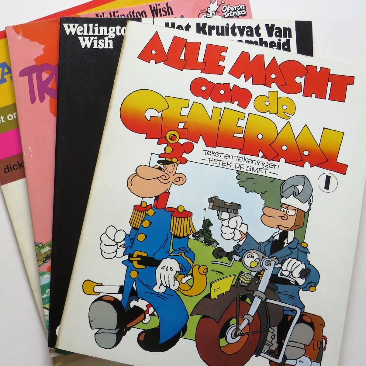 WELLINGTON WISH - ARGONAUTJES - GENERALE 4 fumetti Julsing Matena De Smet 1970-76