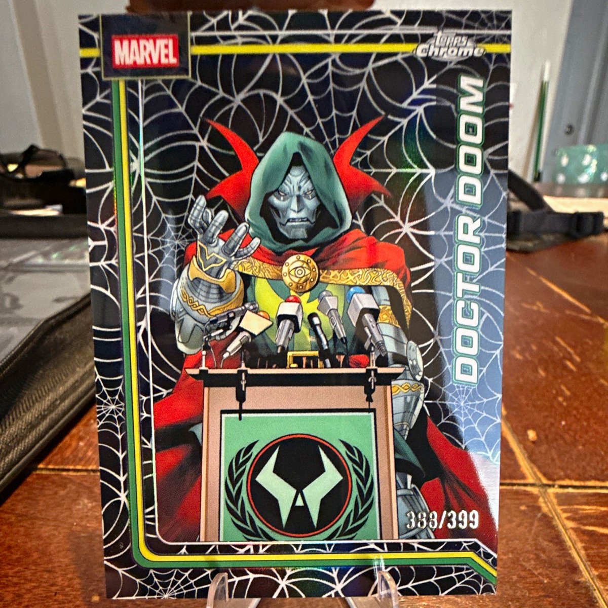Topps Chrome Marvel Doctor Doom Non-Sport Trading Card S28 Serial #/399
