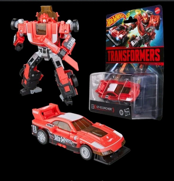 Modellino Transformers x Hot Wheels Collab GT-Scorcher 5 pollici nuovo con scatola!!!