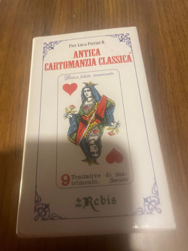 Antica cartomanzia classica Rebis