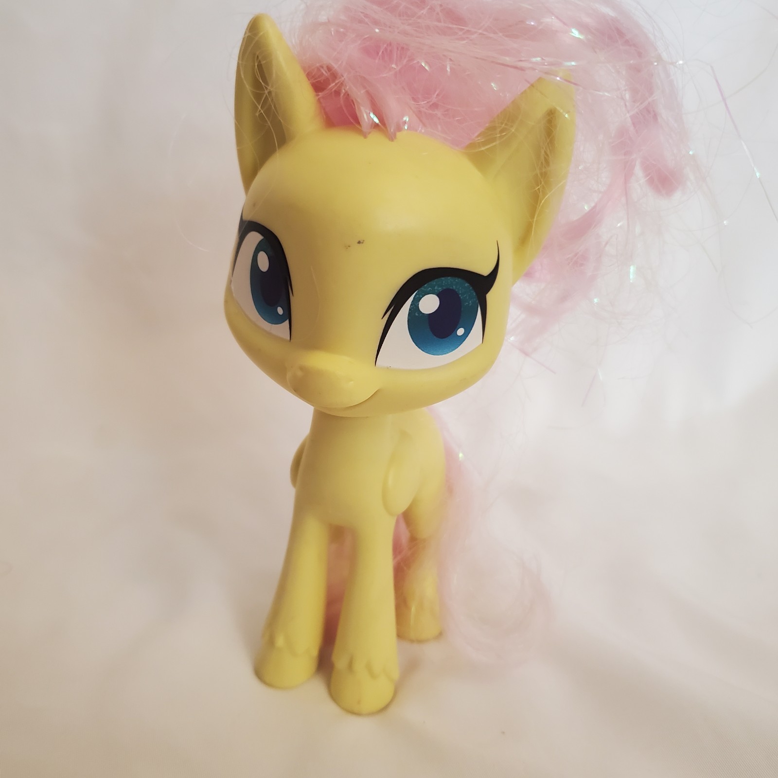 My Little Pony FLUTTERSHY Tinsel Capelli Giallo Rosa 2019 Mega Amicizia