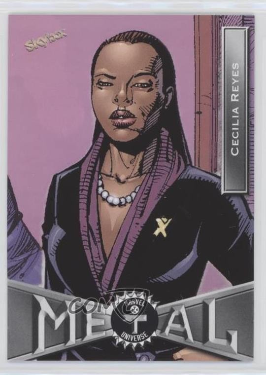 2020 Upper Deck Marvel X-Men Metal Universe Pink 55/75 Cecilia Reyes #15 0q2