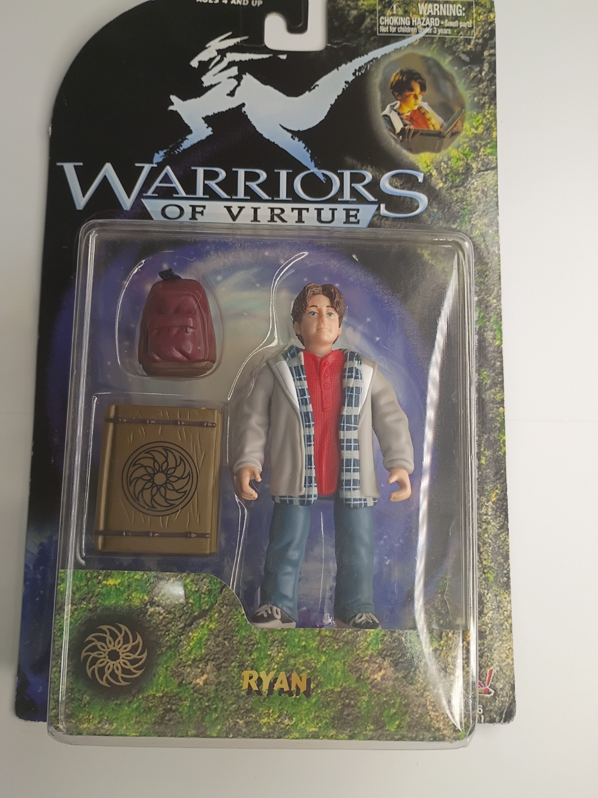 Modellino Play'em Warriors of Virtue Ryan 1997 71006 nuovo