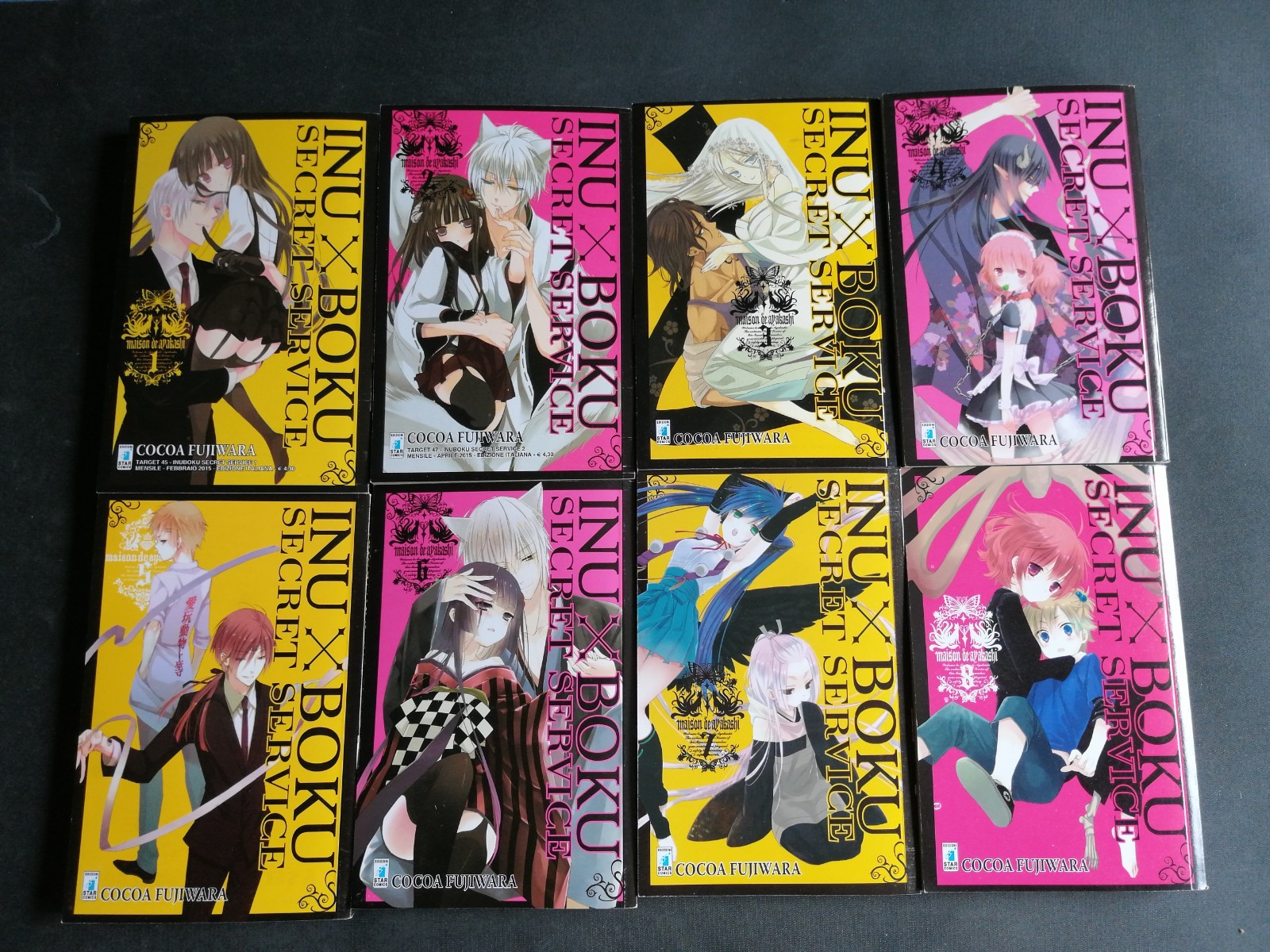 INU X BOKU SECRET SERVICE 1/11COMPLETA COCOA FUJIWARA  EDIZIONI STAR COMICS 2015