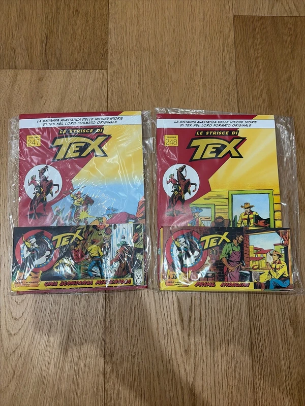 Fumetto Tex - Le Strisce di Tex vol. 247 - 248