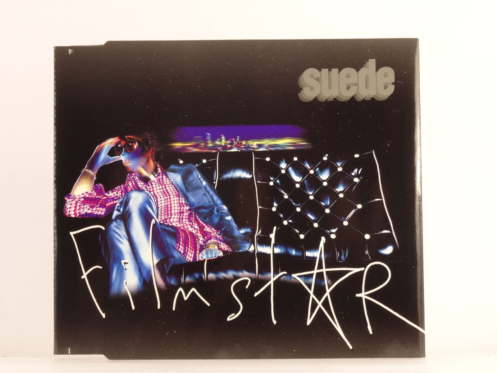 SUEDE FILMSTAR (CD 1) (I58) 3 Track CD Single plus Card Sleeve NUDE
