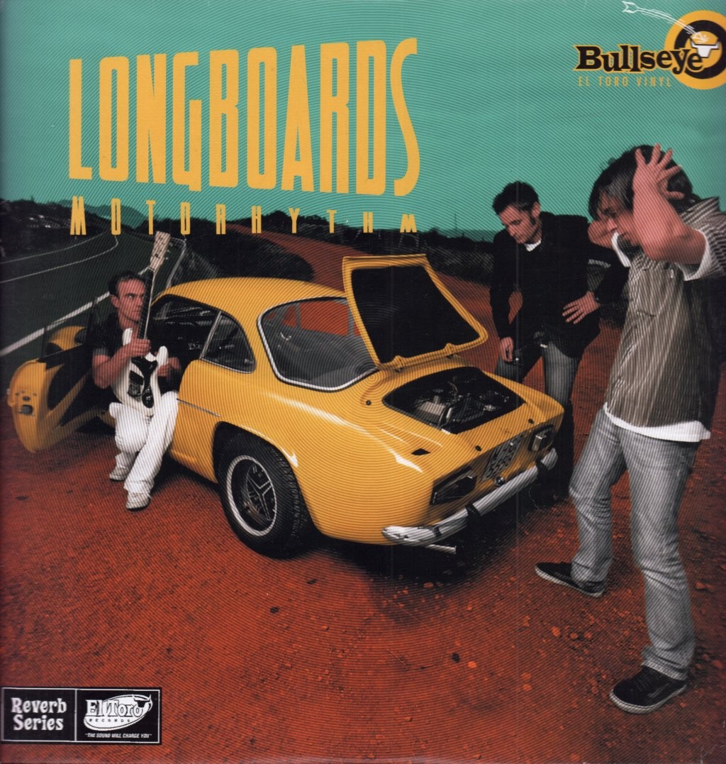 Long Boards Motorhythm LP Vinyl Spagna Bullseye 2008 BE104