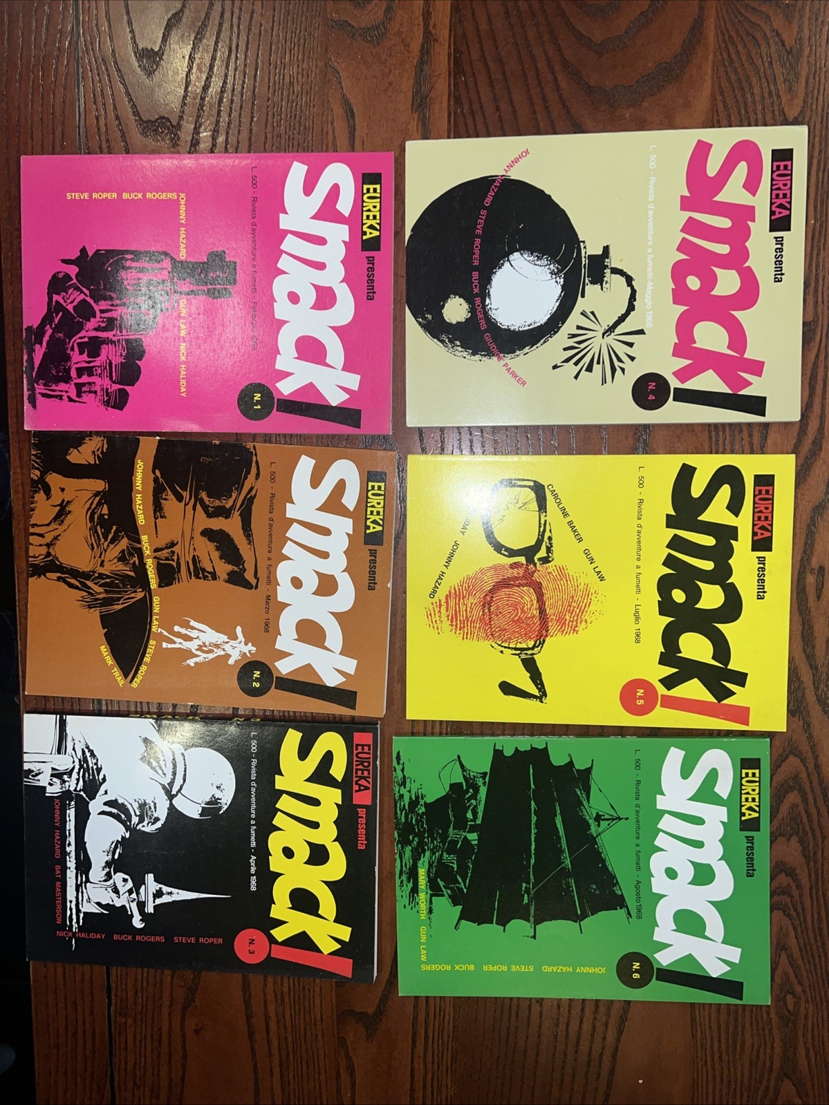 Eureka Presenta-Smack-editoriale Corno-anno1-1968-completa-1/6