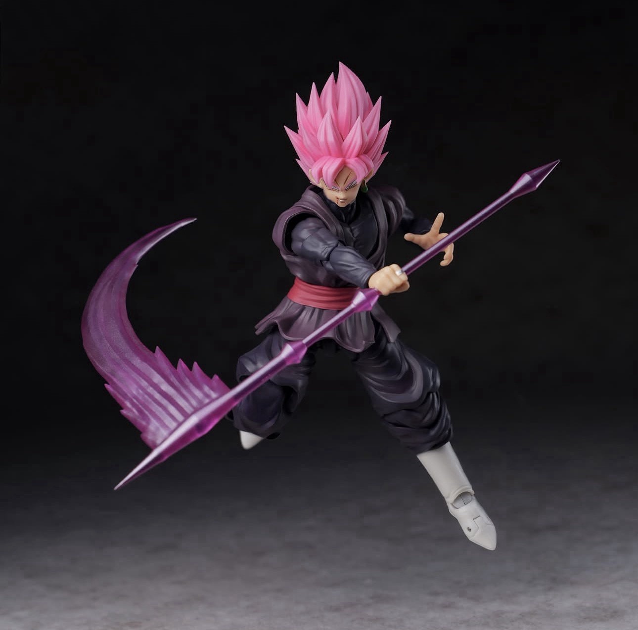 SH Figuarts Dragon Ball Super Dimensione 01A Super Saiyan Rose Goku Nero NUOVO