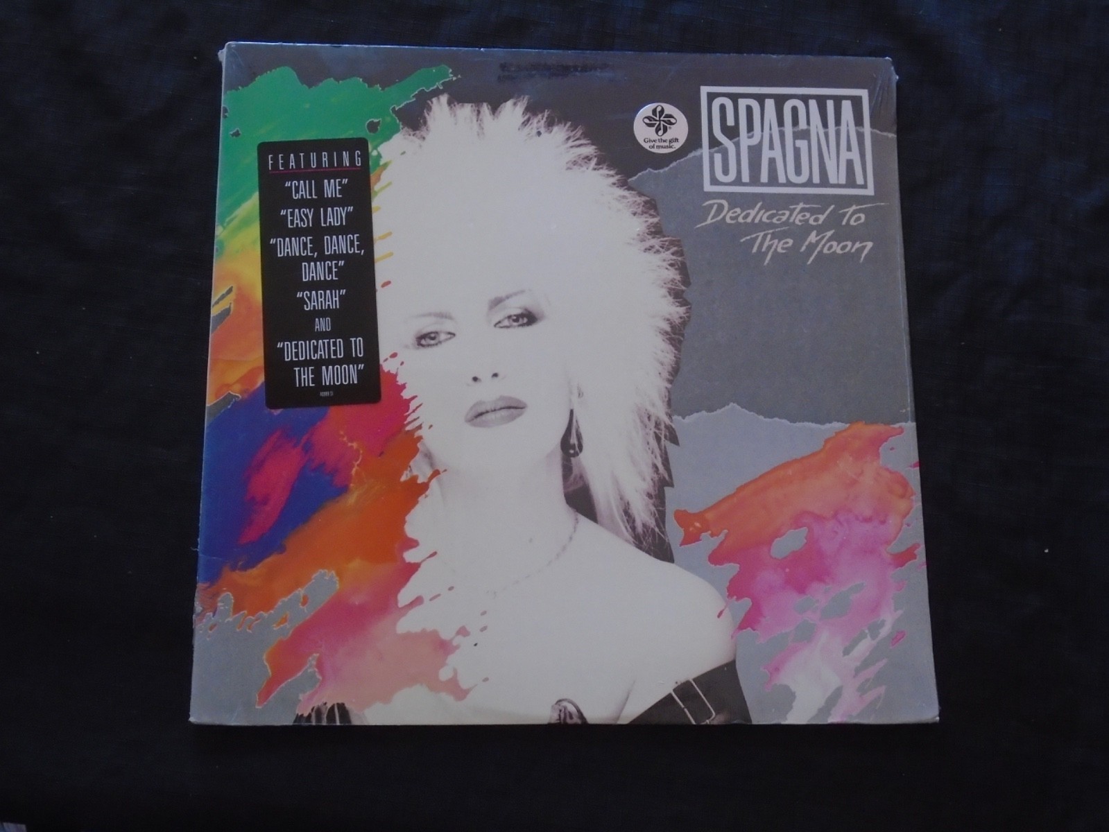 SPAGNA, Dedicated To The Moon [w/hype sticker] USA New Sealed LP FREE SHIPPING
