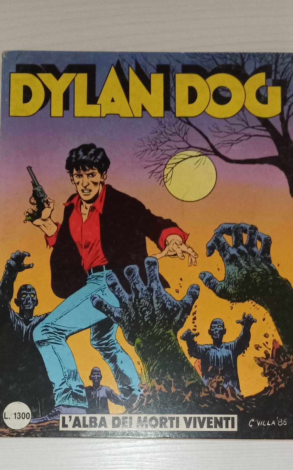DYLAN DOG ORIGINALE n. 1 PRIMA EDIZIONE CONDIZIONI OTTIME NO BOLLINO