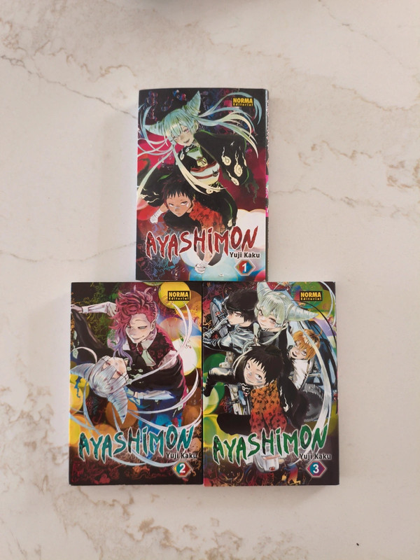 Colección completa mangas Ayashimon