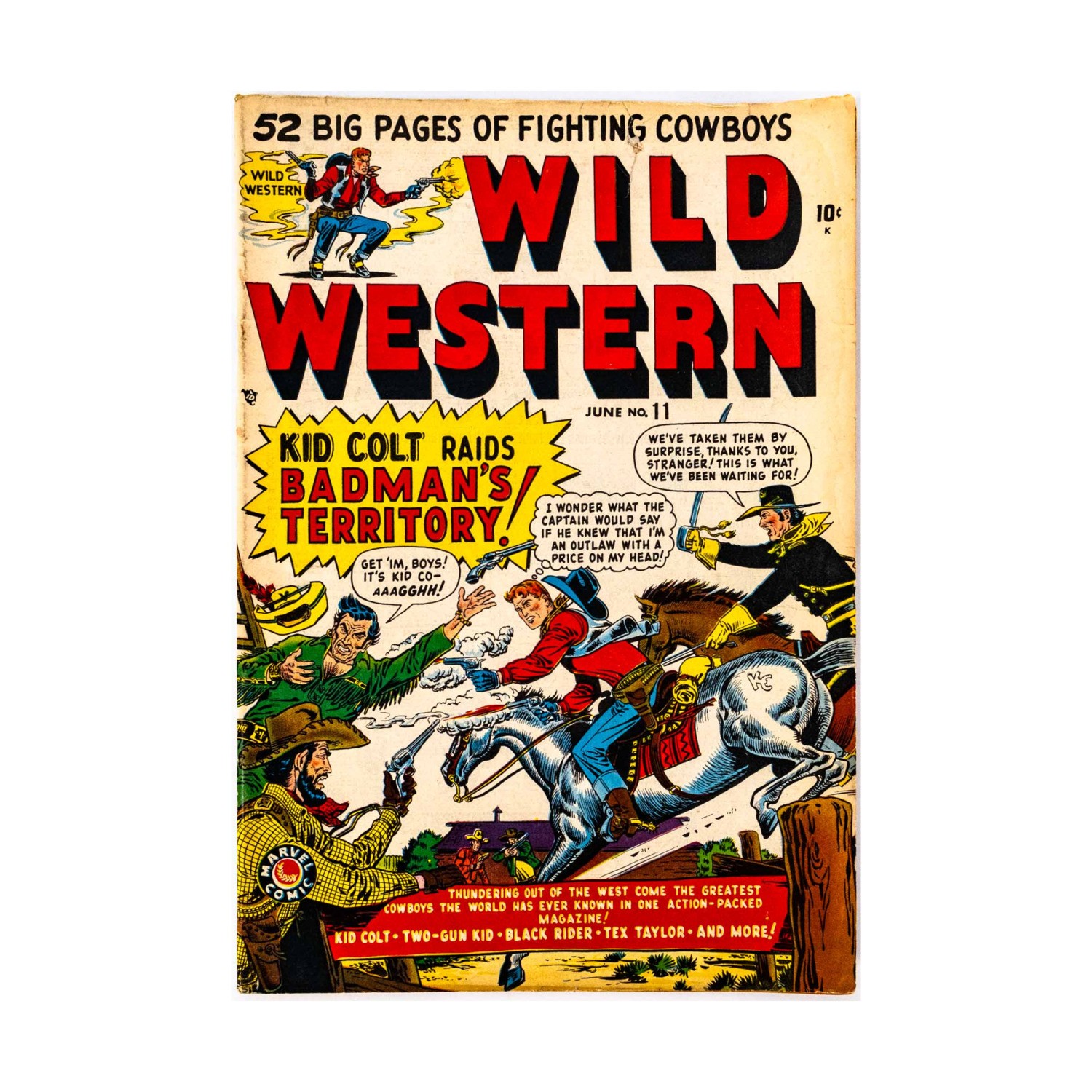 Bell Features Comics Wild Western Edizione #11 Fiera+