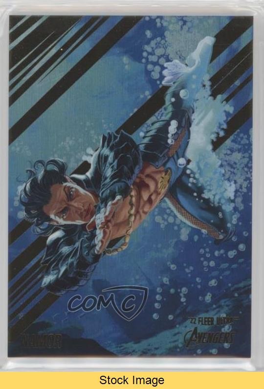 Fleer Ultra Avengers Rainbow Namor 2022 #50 LEGGI 4f0