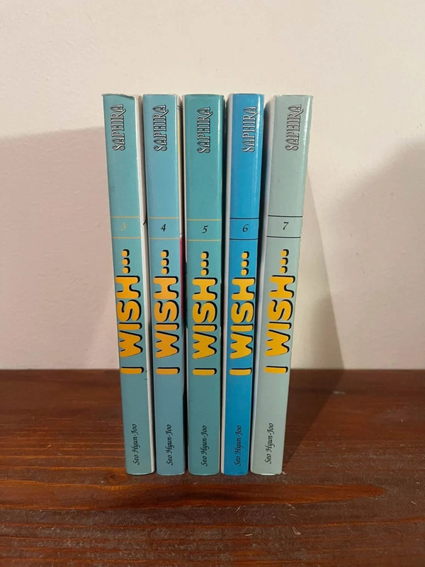 Mangas I Wish / Tome 3,4,5,6,7 / Année 2006