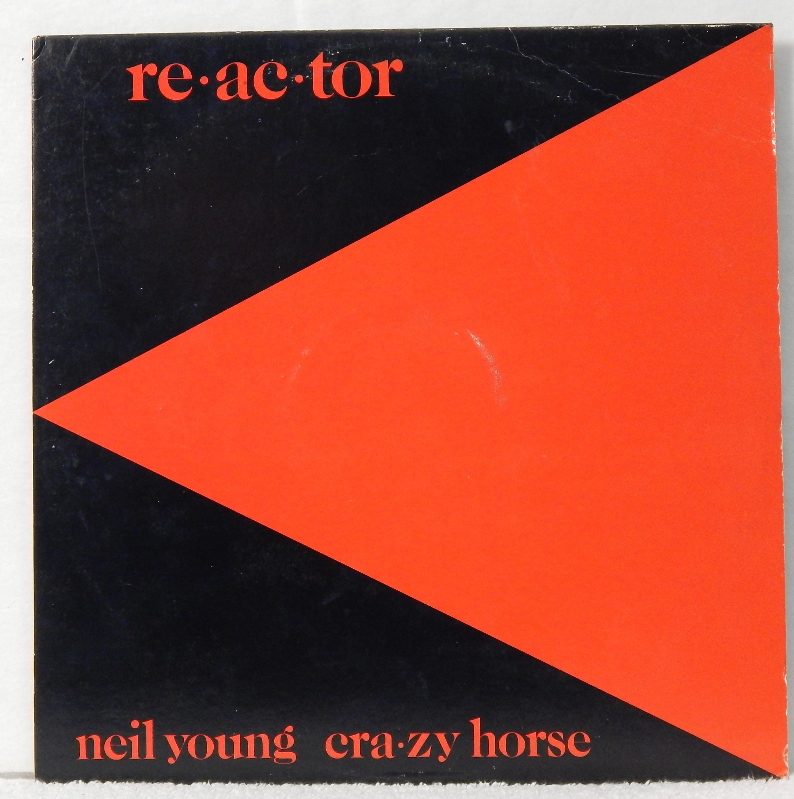 Neil Young & Crazy Horse–Re•ac•tor -1981 Reprise Rock Vinyl LP Record Album NM-