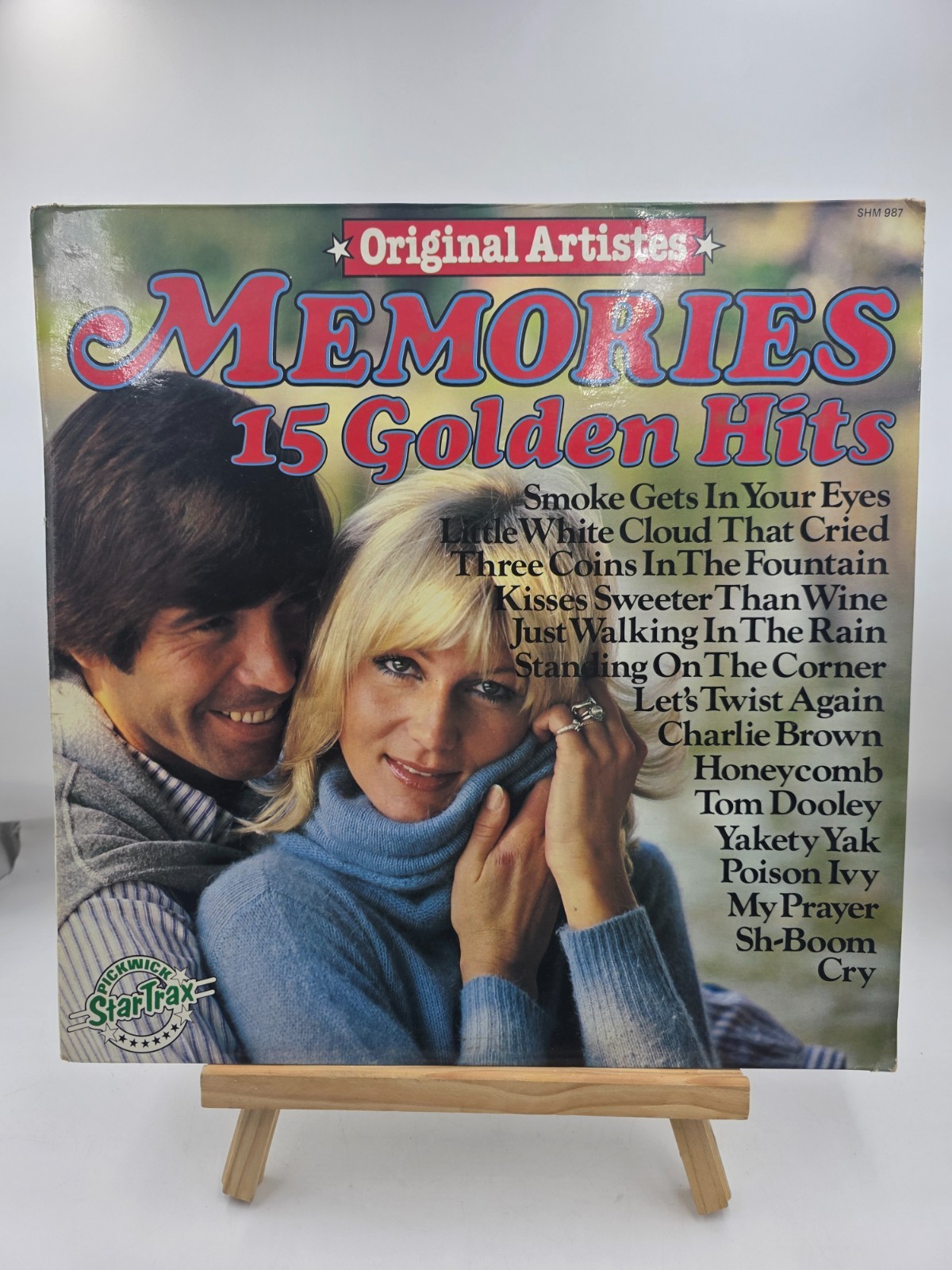 Memories 15 Golden Hits Vinyl LP Pickwick SHM 987 Original Artists 50s 60s