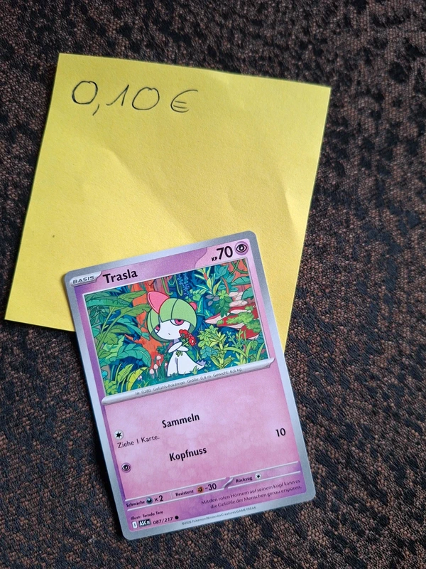 Pokemonkarte trasla