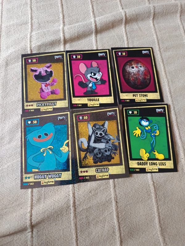 Poppy Playtime Cartas