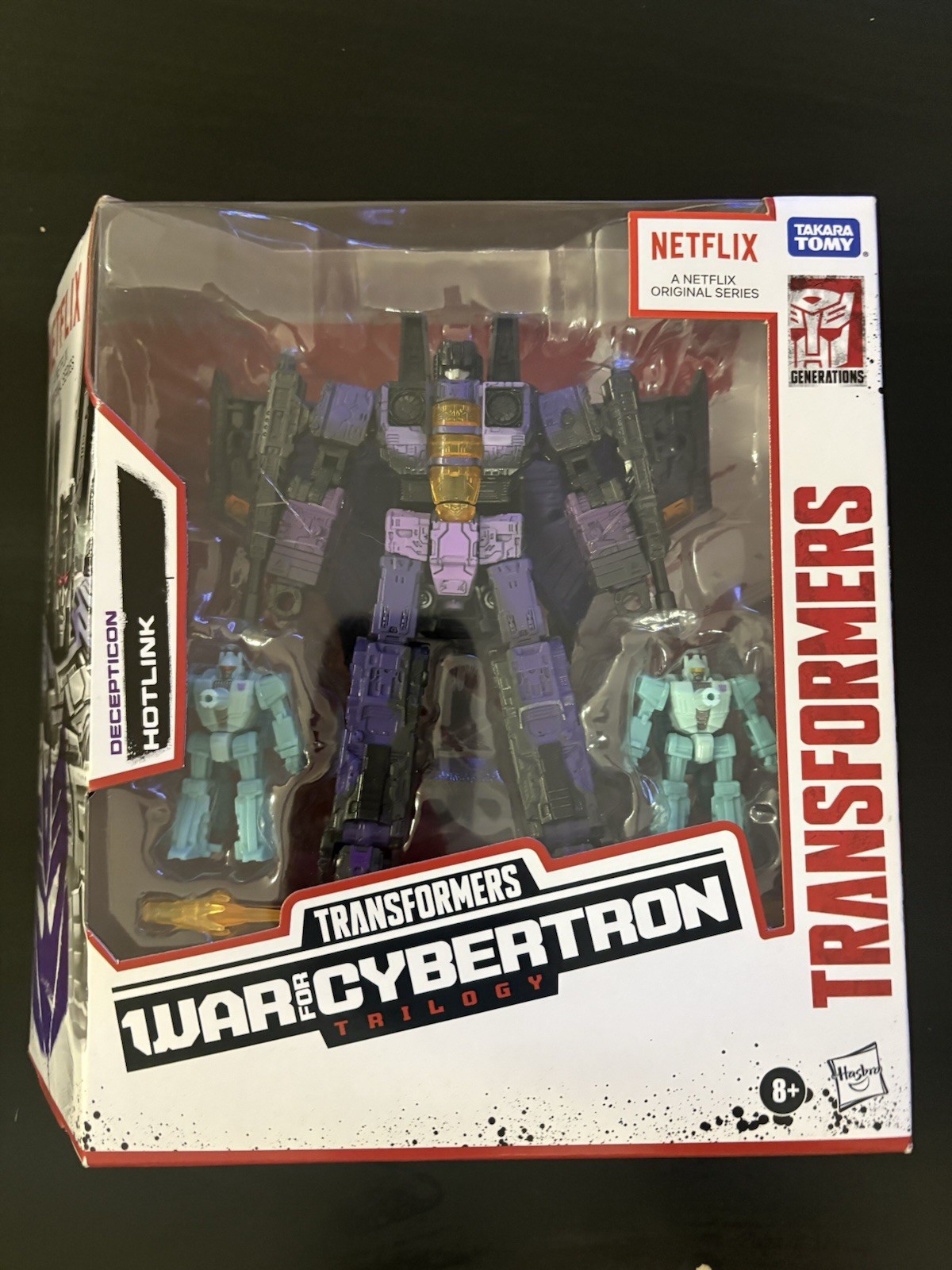 Transformers Decepticon Hotlink serie Netflix 