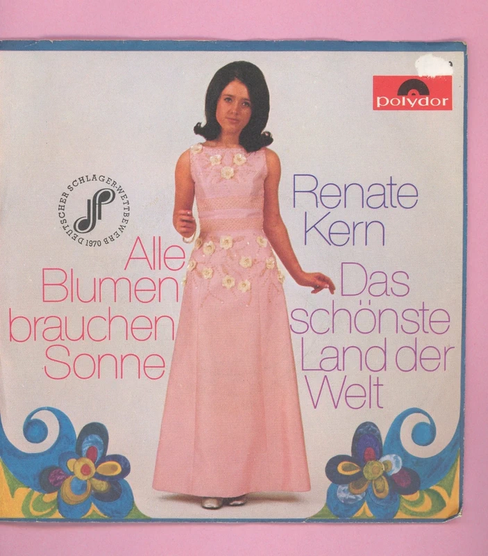 7 Vinyl Renate Kern * Alle Blumen brauchen Sonne