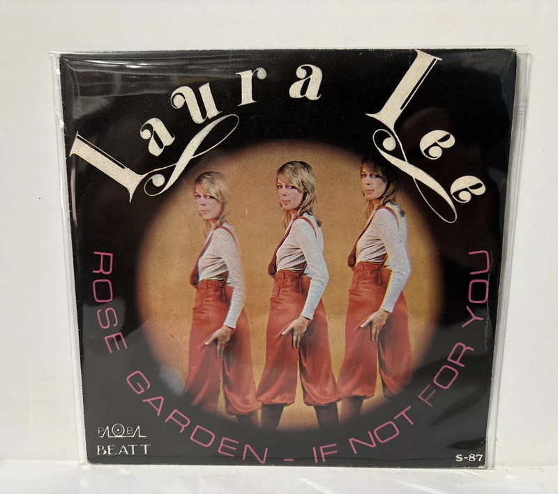 Single Vinyl 45T - Laura Lee - Rose Garden