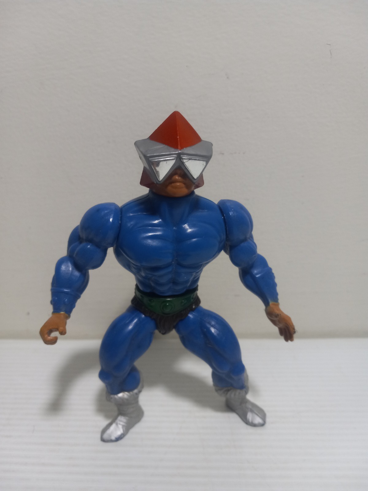 Figurina MOTU Mekaneck vintage 1983 Mattel Malesia - Funzionante! He-Man anni 80