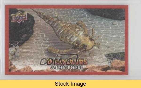 2015 Upper Deck Dinosauri Tela Mini Estinzione Rosso Jaekelopterus #114 LEGGI 1hh