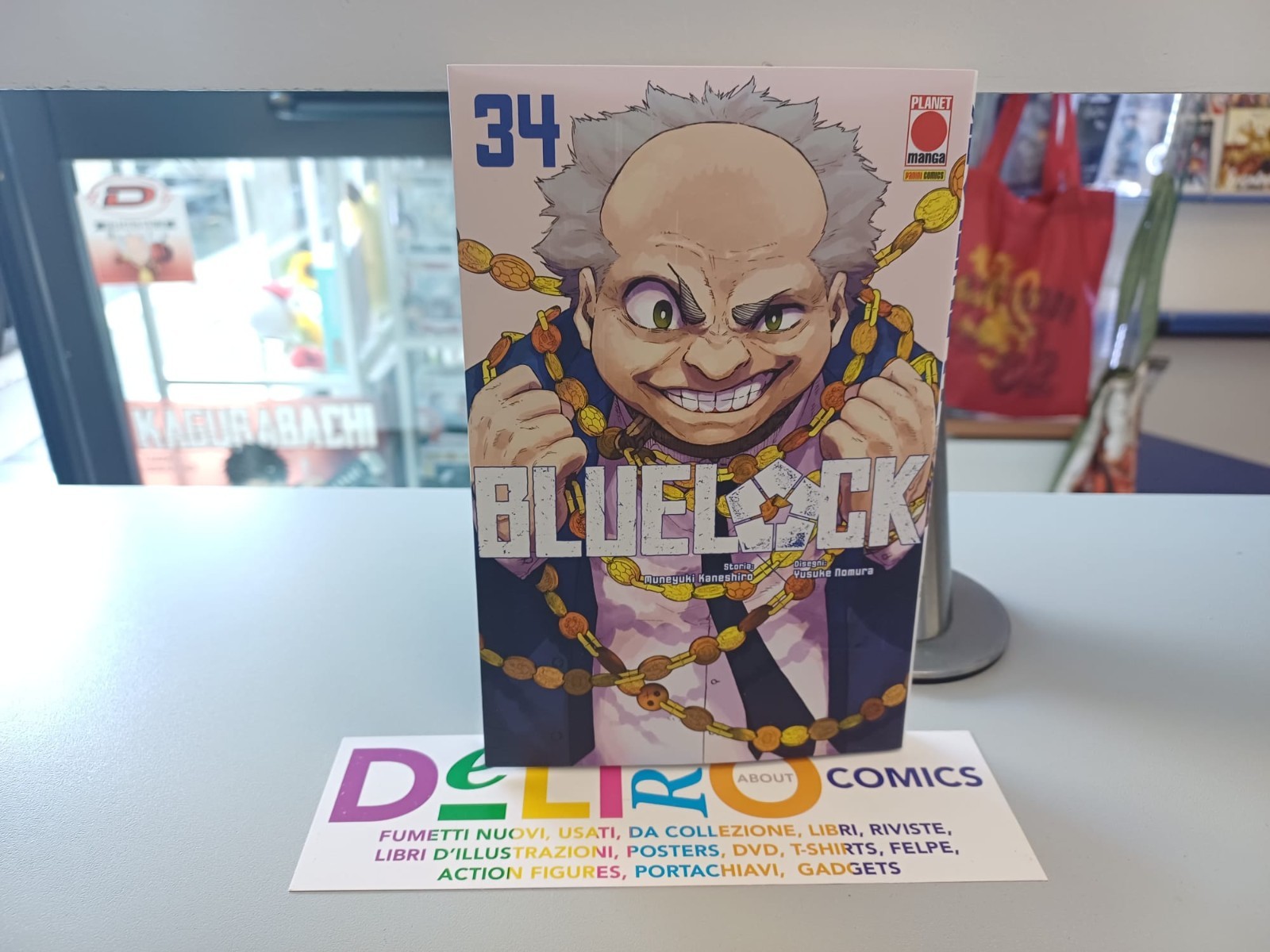 BLUE LOCK N.34 - FUMETTO IN ITALIANO -  Ed. PLANET MANGA -  SCONTO  5%