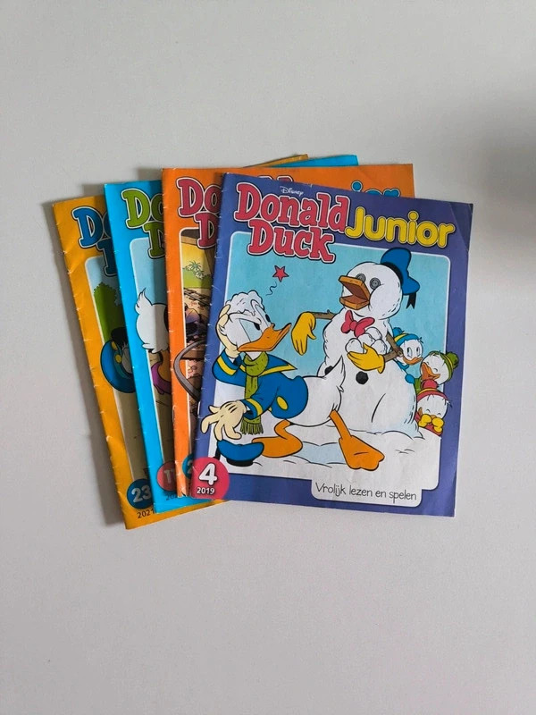 Set van 4x Donald Duck Junior